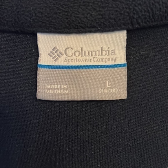 columbia Unisexual pullover fleece with zipper neck Large - Picture 6 of 9